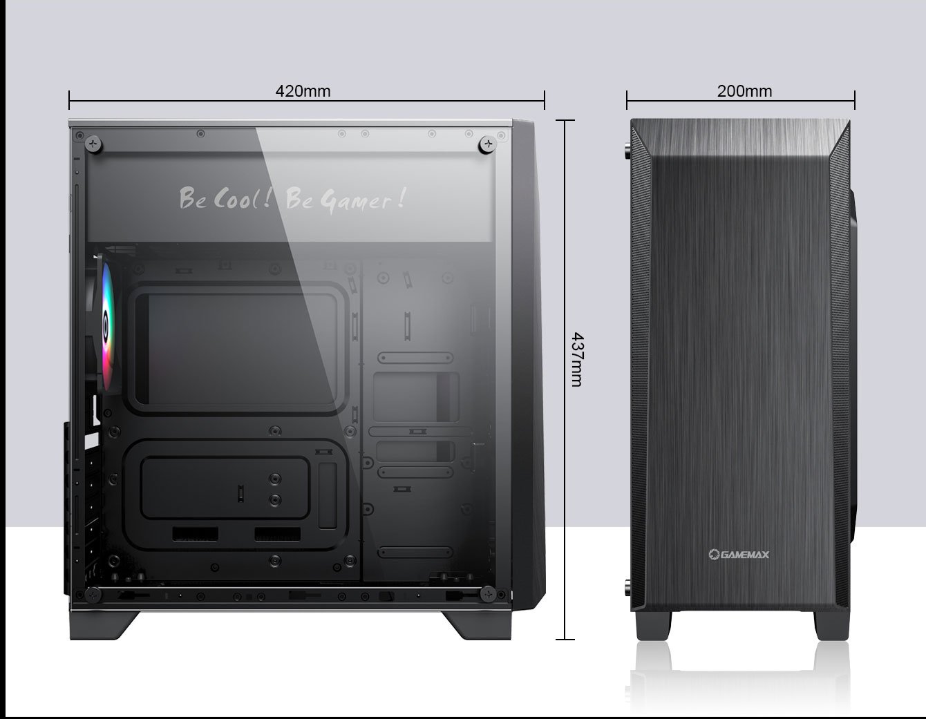 Gamemax Nova N5 Gaming Computer Case